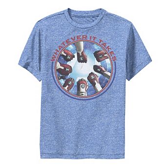 Boys 8-20 Marvel Avengers Endgame Whatever It Takes Hands In Portrait Performance Graphic Tee
