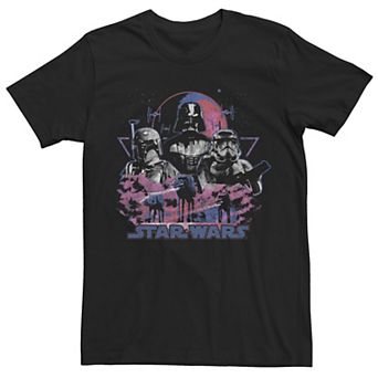 Men's Star Wars Empire Strikes Vintage Group Shot Tee