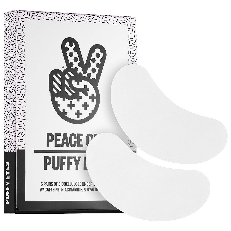 Puffy Under-Eye Patches, Size: 6 CT, Multicolor