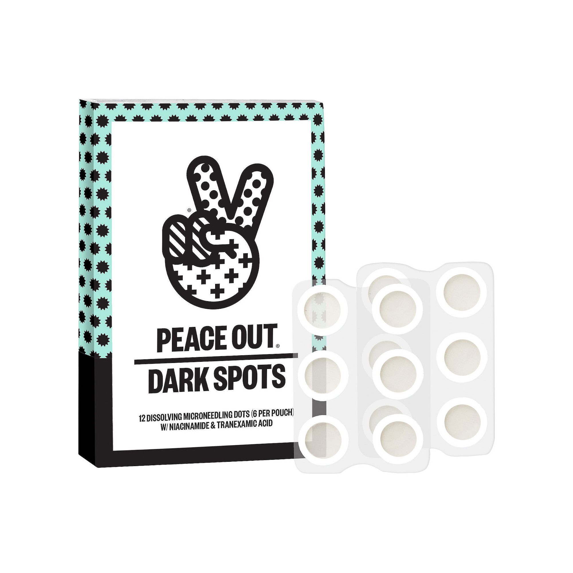 Peace Out Microneedling Dark Spot Brightening Dots, Size: 12 CT, None