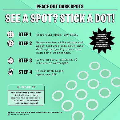 Microneedling Dark Spot Brightening Dots