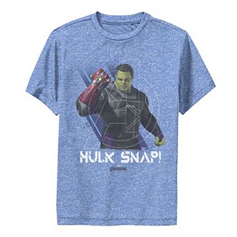 Boys 8-20 Marvel Avengers Hulk Snap Poster Performance Graphic Tee