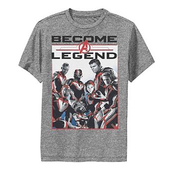 Boys 8-20 Marvel Avengers Endgame Become A Legend Performance Graphic Tee