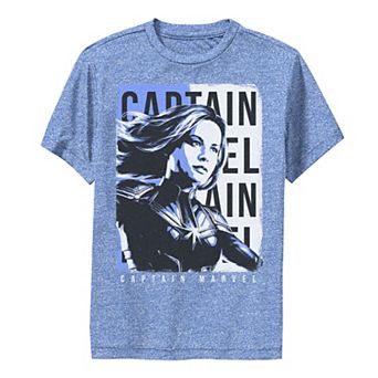 Boys 8-20 Marvel Captain Marvel Poster Performance Graphic Tee
