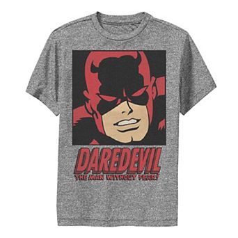 Boys 8-20 Marvel Daredevil Man Without Fear Performance Graphic Tee