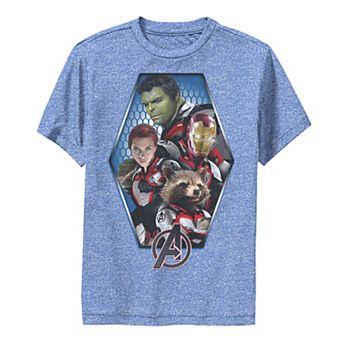 Boys 8-20 Marvel Avengers Endgame Hexagon Avengers Performance Graphic Tee