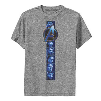 Boys 8-20 Marvel Avengers Endgame Hero Vertical Shot Performance Graphic Tee