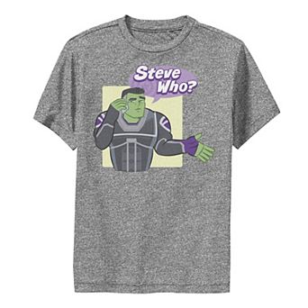 Boys 8-20 Marvel Avengers: Endgame The Hulk Steve Who Portrait Performance Graphic Tee