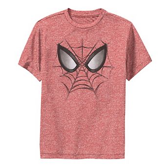 Boys 8-20 Marvel Spider-Man Web Face Performance Graphic Tee