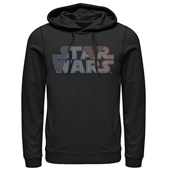 Men's Star Wars Geometric Ombre Classic Logo Graphic Hoodie