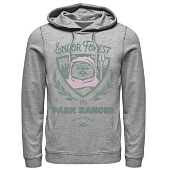Men's Star Wars Ewok Park Ranger Graphic Hoodie