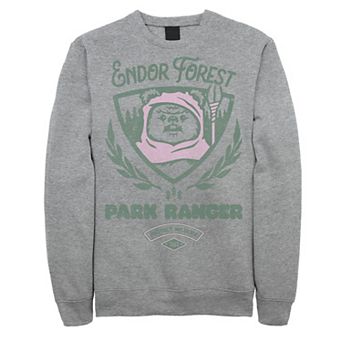 Men's Star Wars Ewok Park Ranger Graphic Sweatshirt