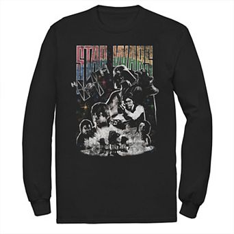 Men's Star Wars Celestial Group Graphic Long Sleeve Tee