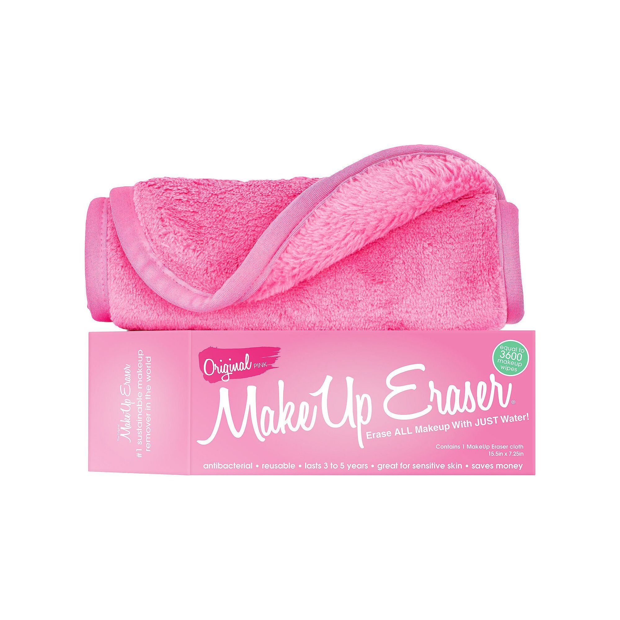 The Original MakeUp Eraser MakeUp Eraser PRO Pink Reusable Makeup Remover,