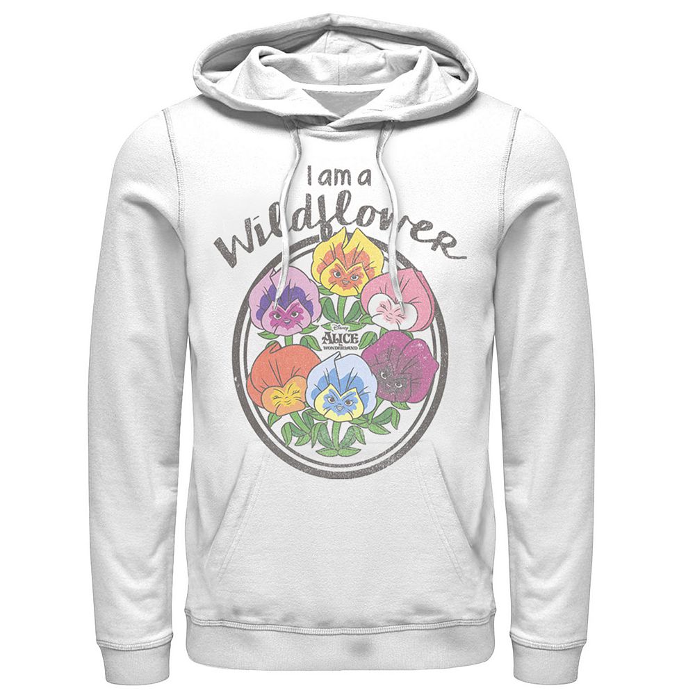 Disney's Alice In Wonderland Men's Wildflower Hoodie