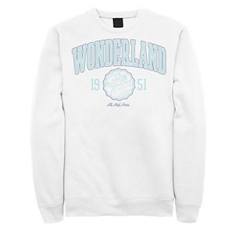Disney's Alice In Wonderland Blue Collegiate 1951 Men's Sweatshirt