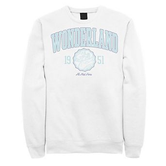 Disney's Alice In Wonderland Blue Collegiate 1951 Men's Sweatshirt