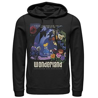 Disney's Alice In Wonderland Curiouser Men's Hoodie