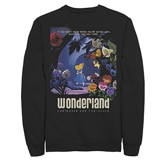 Disney's Alice In Wonderland Curiouser Men's Sweatshirt