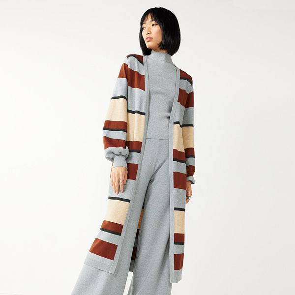 nine west duster cardigan