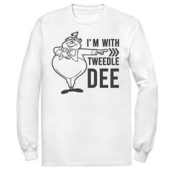 Men's Disney Alice In Wonderland I'm With Tweedledee Tee