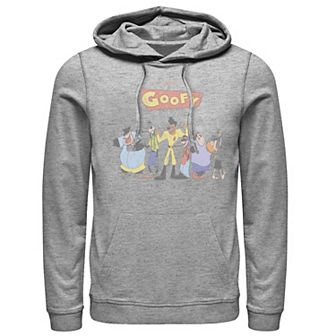 Disney's A Goofy Movie Men's Group Shot Logo Hoodie