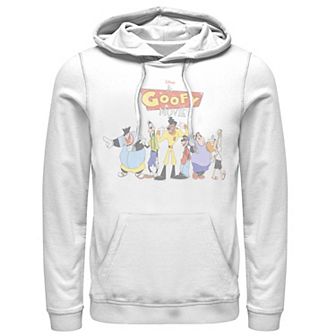 Disney's A Goofy Movie Men's Group Shot Logo Hoodie