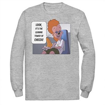 Disney's A Goofy Movie "Look It's The Leaning Tower Of Cheeza" Men's Graphic Tee