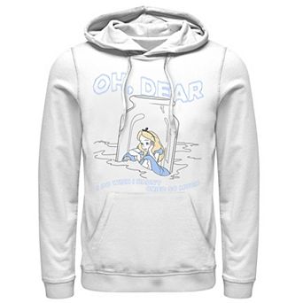 Disney's Alice In Wonderland Men's I Do Wish I Hadn't Cried So Much Hoodie