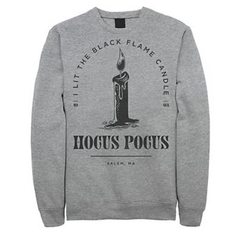 Disney's Hocus Pocus Men's I Lit The Black Flame Candle Sweatshirt