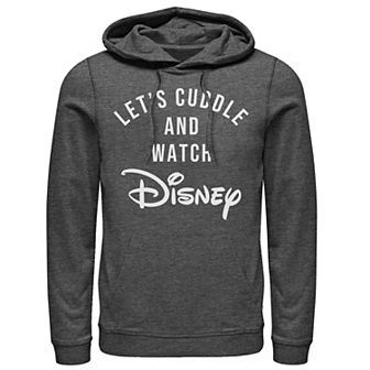 Disney's Let's Cuddle Logo Men's Hoodie