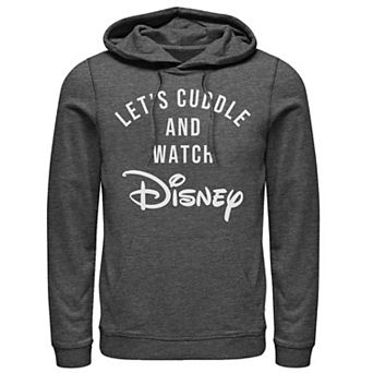 Disney's Let's Cuddle Logo Men's Hoodie