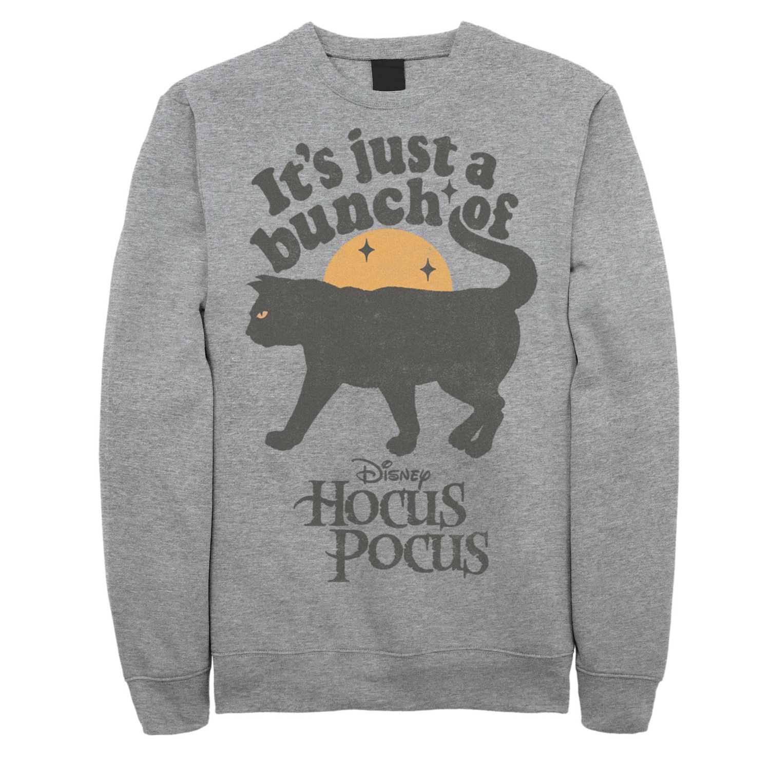 Disney's Hocus Pocus Thackery Binx Men's It's Just A Bunch Of Sweatshirt