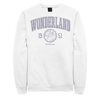Disney's Alice In Wonderland Blue Collegiate 1951 Men's Sweatshirt
