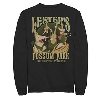 Disney's A Goofy Movie Lester's Possum Park Men's Sweatshirt