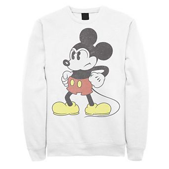 Disney's Mickey & Friends Mickey Mouse Men's Retro Grumpy Sweatshirt