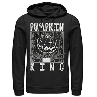 Disney's The Nightmare Before Christmas Pumpkin King Stack Men's Hoodie