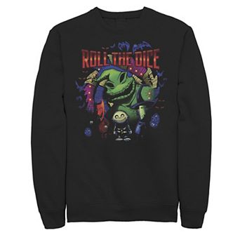 Disney's The Nightmare Before Christmas Oogie Roll The Dice Men's Sweatshirt