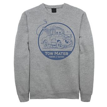 Disney / Pixar's Cars Tow Mater Men's Salvage Badge Sweatshirt