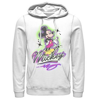 Disney's Mickey And Friends Mickey Mouse Men's Airbrush Portrait Hoodie