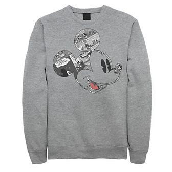 Disney's Mickey And Friends Mickey Men's Comic Fill Sweatshirt