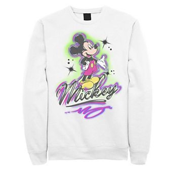 Disney's Mickey And Friends Mickey Mouse Airbrush Portrait Men's Sweatshirt