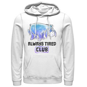 Disney's Winnie The Pooh Eeyore Men's Always Tired Club Hoodie