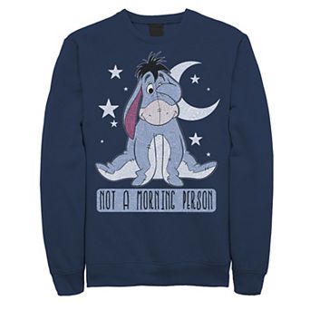 Disney's Winnie The Pooh Eeyore Men's Not A Morning Person Sweatshirt