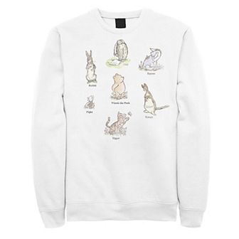 Disney's Winnie The Pooh Men's Classic Fleece Sweatshirt