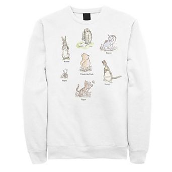 Disney's Winnie The Pooh Men's Classic Fleece Sweatshirt