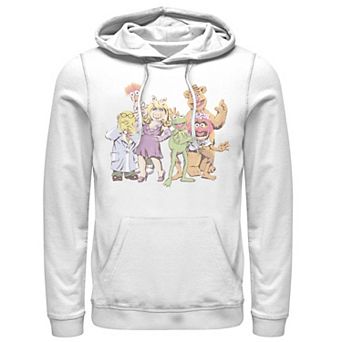 Disney's The Muppets Men's Group Shot Illustrated Hoodie