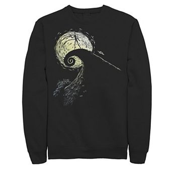 Disney's The Nightmare Before Christmas Jack Spiral Hill Men's Sweatshirt