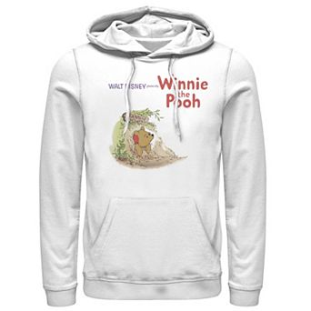 Disney's Winnie The Pooh Men's Stuck In Rabbit's Home Logo Hoodie