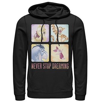 Disney's Winnie The Pooh Friends Never Stop Dreaming Men's Hoodie